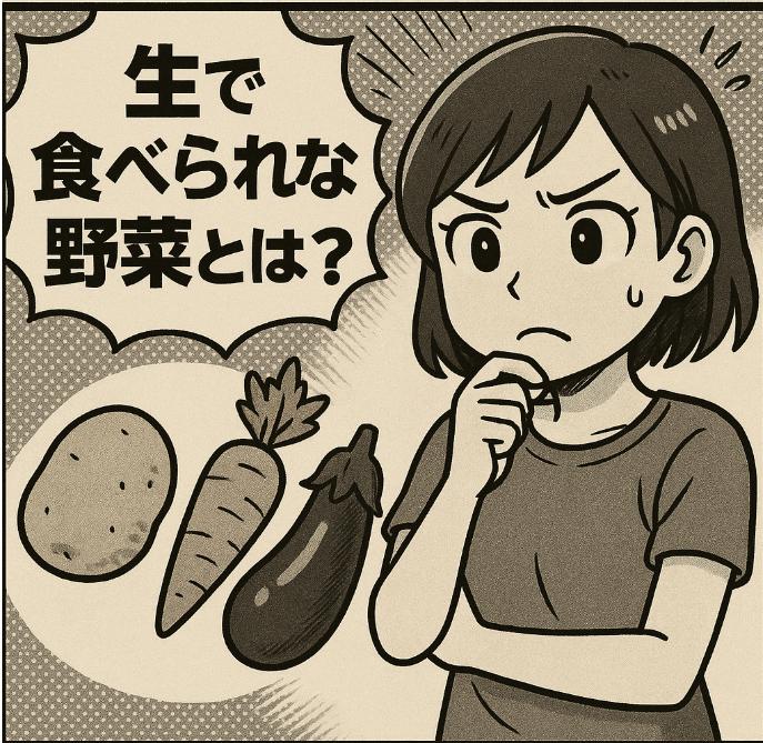 生で食べられない野菜とは?実は加熱が必須な野菜まとめ【安全においしく食べよう】