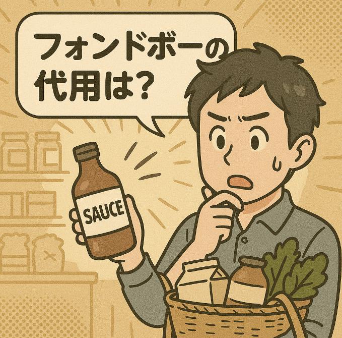 フォンドボーの代用は？ブイヨンやコンソメで代わりになる？分かりやすく解説！