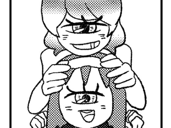 2人で1つの目玉❤-バナナ果肉園全年齢向け