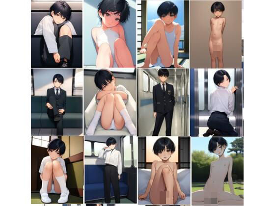 男子 パジャマ、電車、ベッド、制服❤-宿題見せてBL（ボーイズラブ）