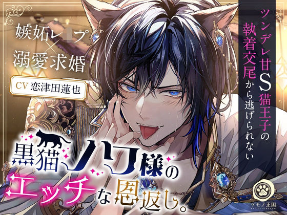 黒猫ノワ様のエッチな恩返し。〜ツンデレ甘S猫王子の執着交尾から逃げられない【嫉妬レ●プ×溺愛求婚】❤-ケモノ王国全年齢向け