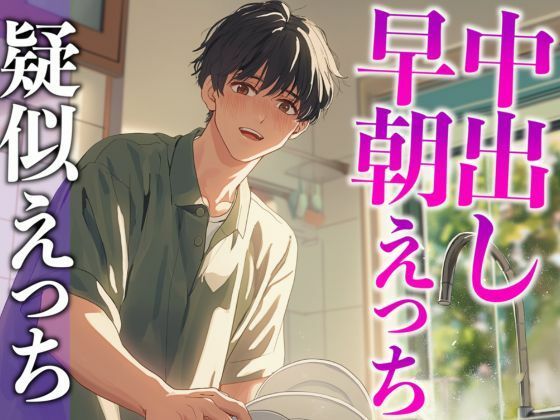 朝から発情する年上大人彼氏〜キッチンで立ちバック生中出し〜（CV:がく×シナリオ:咲夜）❤-dotsクンニ