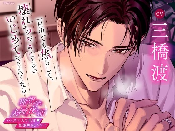 〈共通特典トラック付き〉【ハイスぺ夫の征服焦らしプレイ】理想的な夫婦の夜の顔《出演:三橋渡》❤-Cranberryクンニ